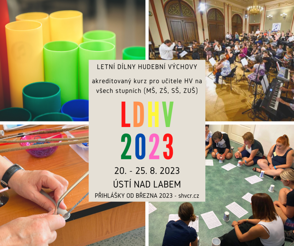 Letní dílna hudební výchovy 2023 … bude!